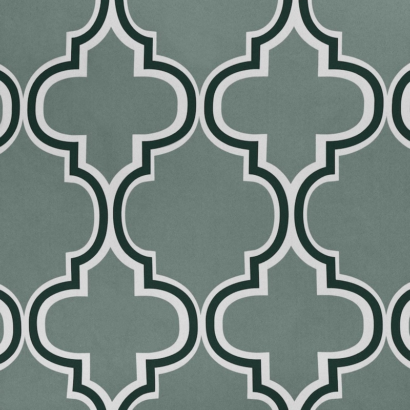 Superior Bohemian Trellis Room Darkening Grommet Curtain Panel - (Set of 2)