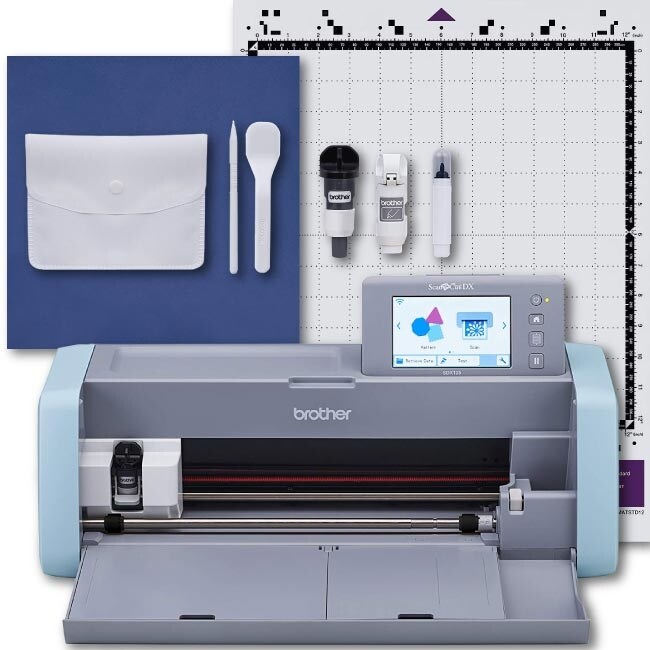 Brother Scanncut Dx Electronic Cutting Machine Mega Vinyl Tools Designs Bundle