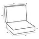 preview thumbnail 3 of 80, Arden Selections ProFoam Acrylic Deep Seat Cushion Set