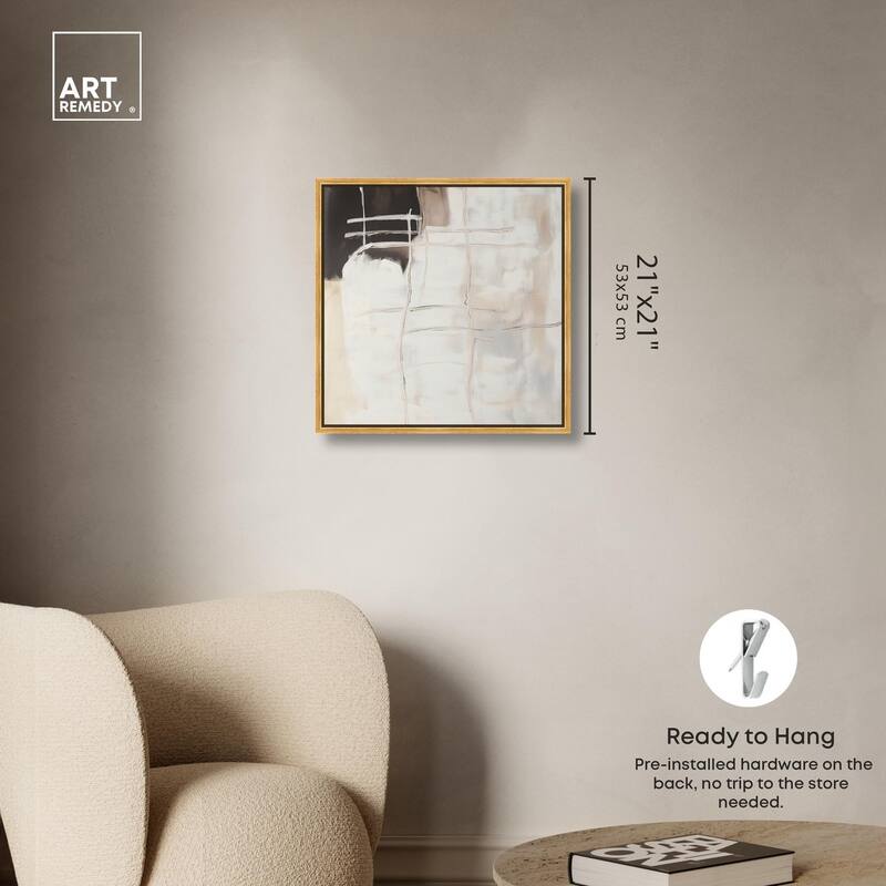 Gestural Glyphs II Canvas by Art Remedy