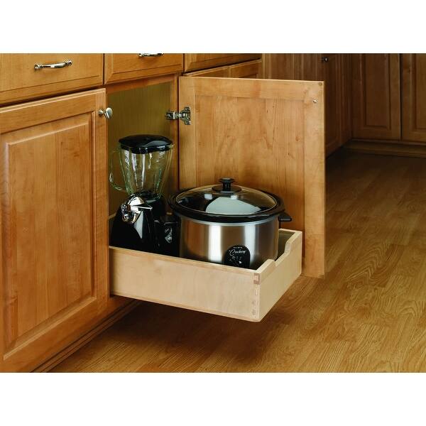 Shop Rev A Shelf 4wdb 15 4wdb Series 14 Wide Pull Out Plywood