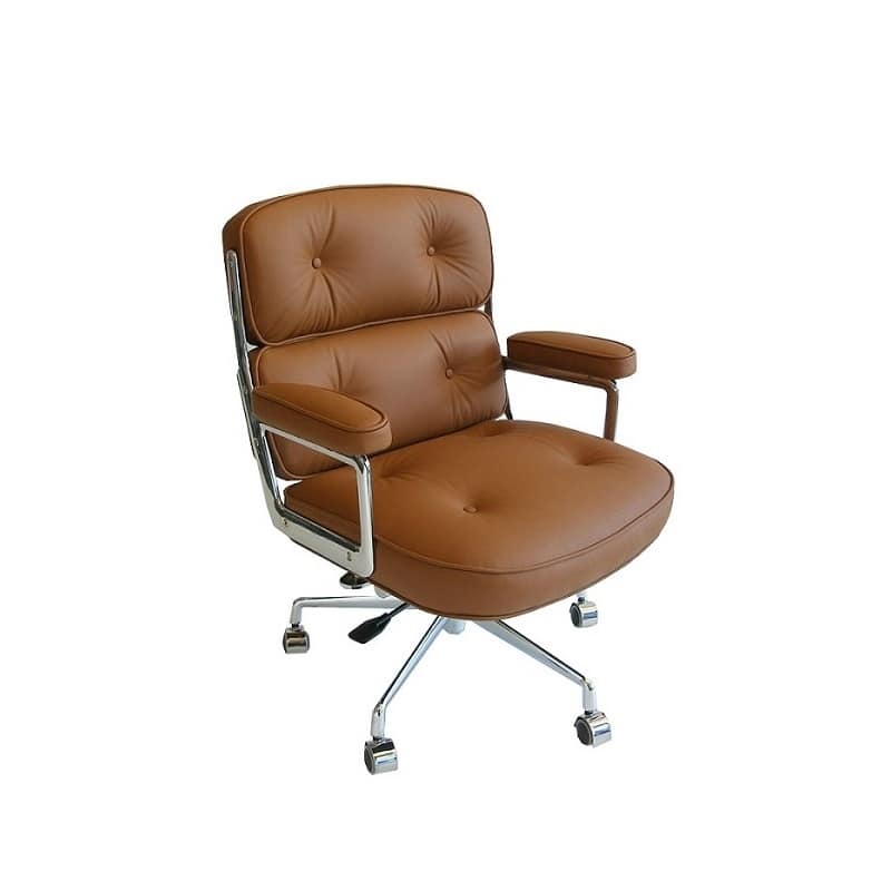 Modern Tan Lobby Office Chair - Tan