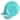 12 Piece Round Melamine Dinneware Set in Blue