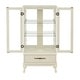 preview thumbnail 71 of 106, GDFStudio - Traditional Storage Curio Cabinet with Tempered Glass Doors and Lighted Display