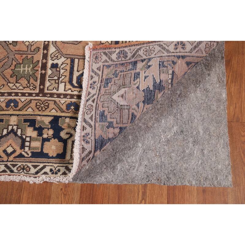 Garden Design Bakhtiari Persian Vintage Rug Hand-Knotted Wool Carpet - 6'10"x 10'2"