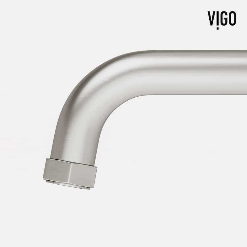 VIGO Hart 7" H 2-Handle Widespread Bathroom Faucet
