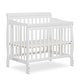 preview thumbnail 1 of 6, Dream On Me Aden Convertible 4-in-1 Mini Crib White