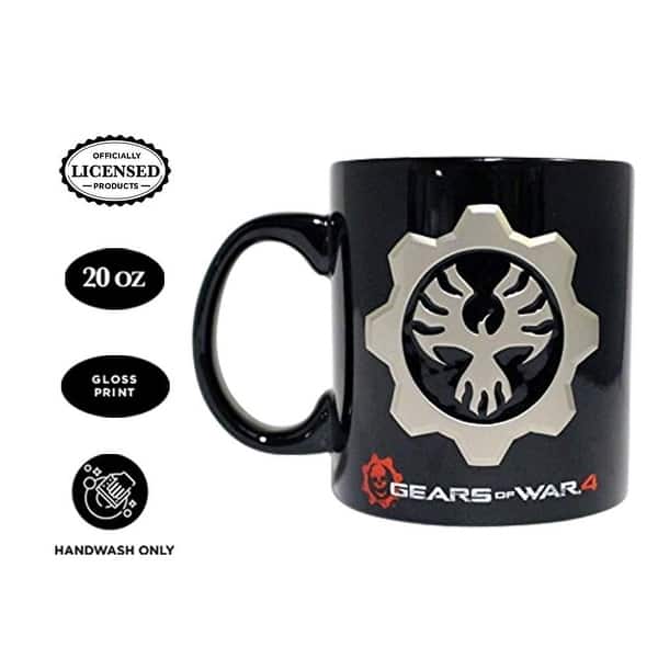 Gears Of War 4 Cog Emblem 10oz Ceramic Coffee Mug Black On Sale Overstock 31412349 If you buy from a link, we may earn a commission. gears of war 4 cog emblem 10oz ceramic coffee mug black