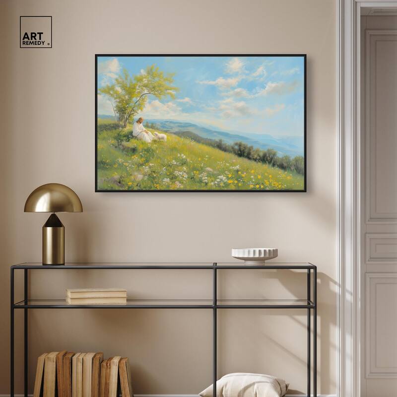 Pastoral Peace I Canvas by Art Remedy