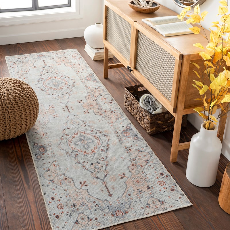 Artistic Weavers Moreen Traditional Medallion Machine Washable Area Rug