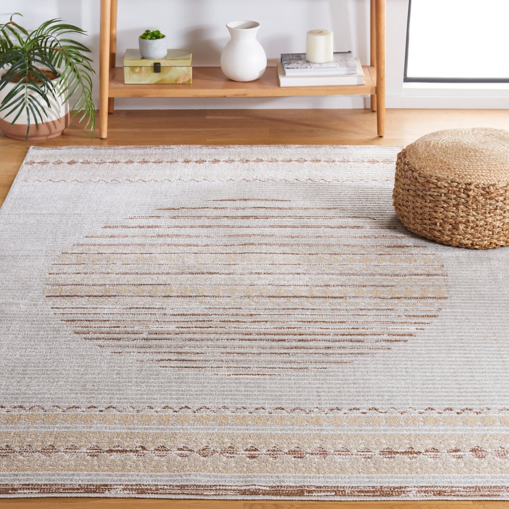 SAFAVIEH Alamo Hilly Modern Rustic Rug