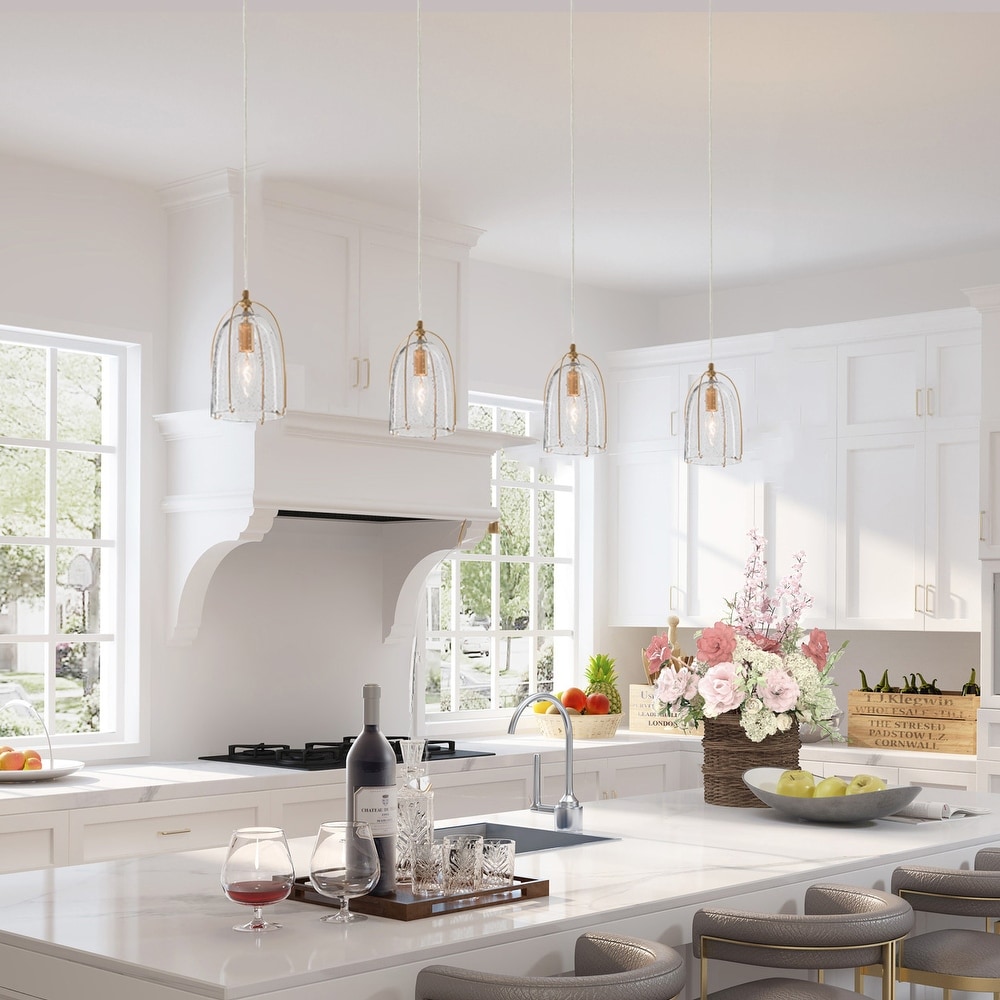 Laluz industrial mini pendant lighting for farmhouse kitchen island foyer hanging fixture hot sale