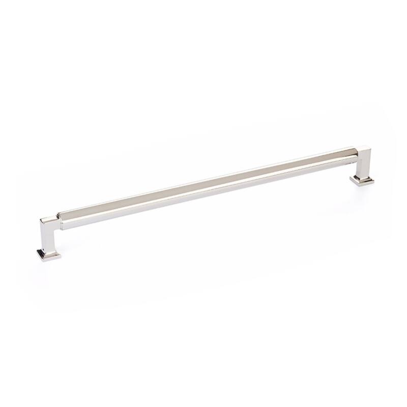 Schaub and Company 481 Haniburton 12" Center to Center Modern - Polished Nickel