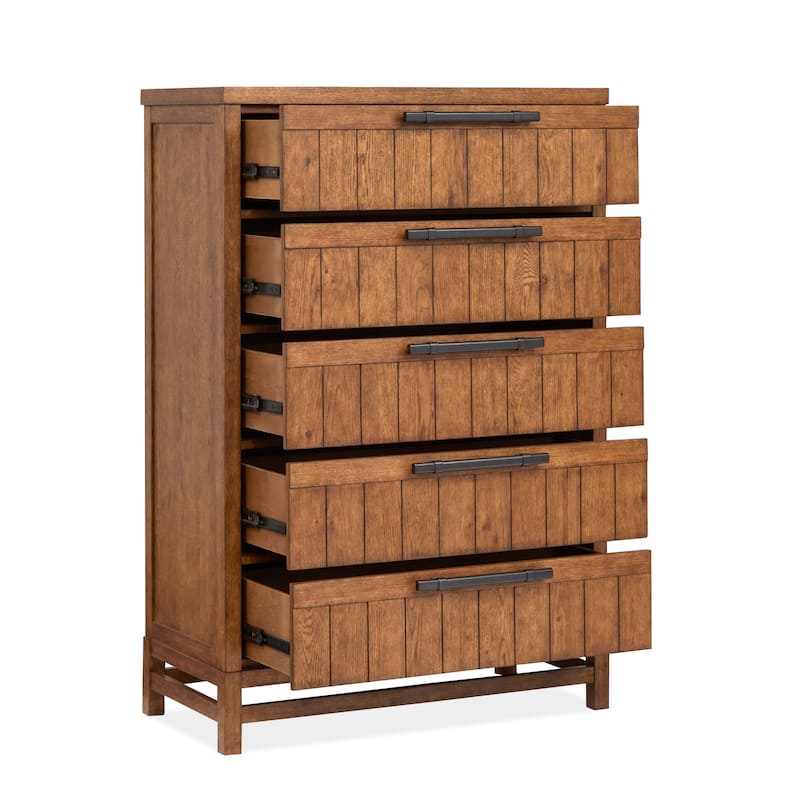 Magnussen Home Conway Honey Wheat Drawer Chest