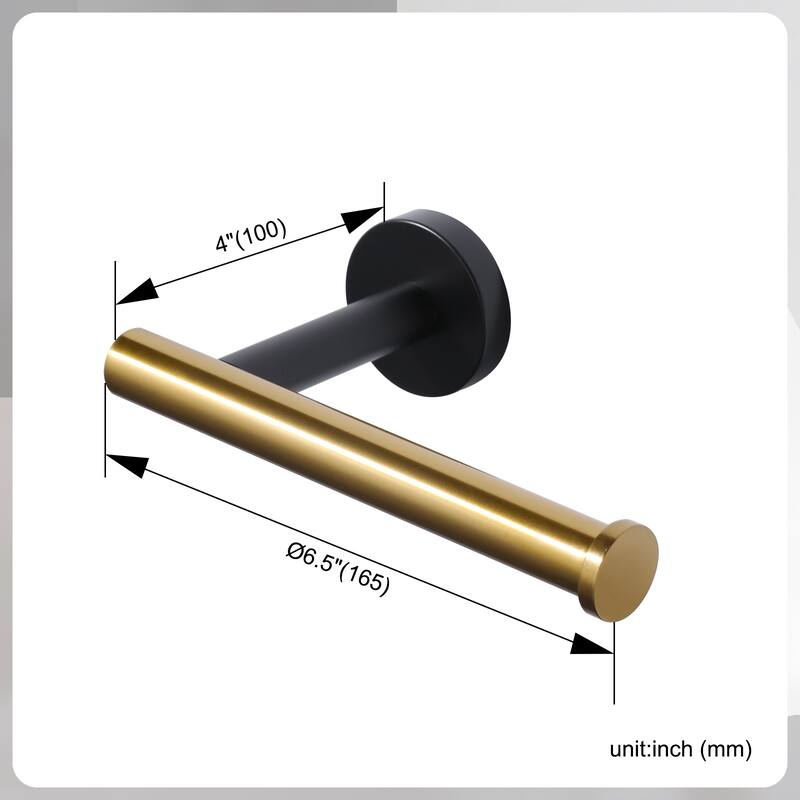 WOWOW 6-Piece Bath Hardware Set with Mounting Hardware