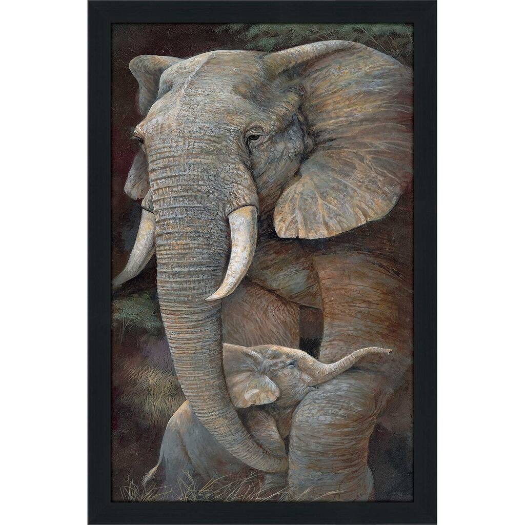 "Protective Care" by Ruane Manning Print on Acrylic