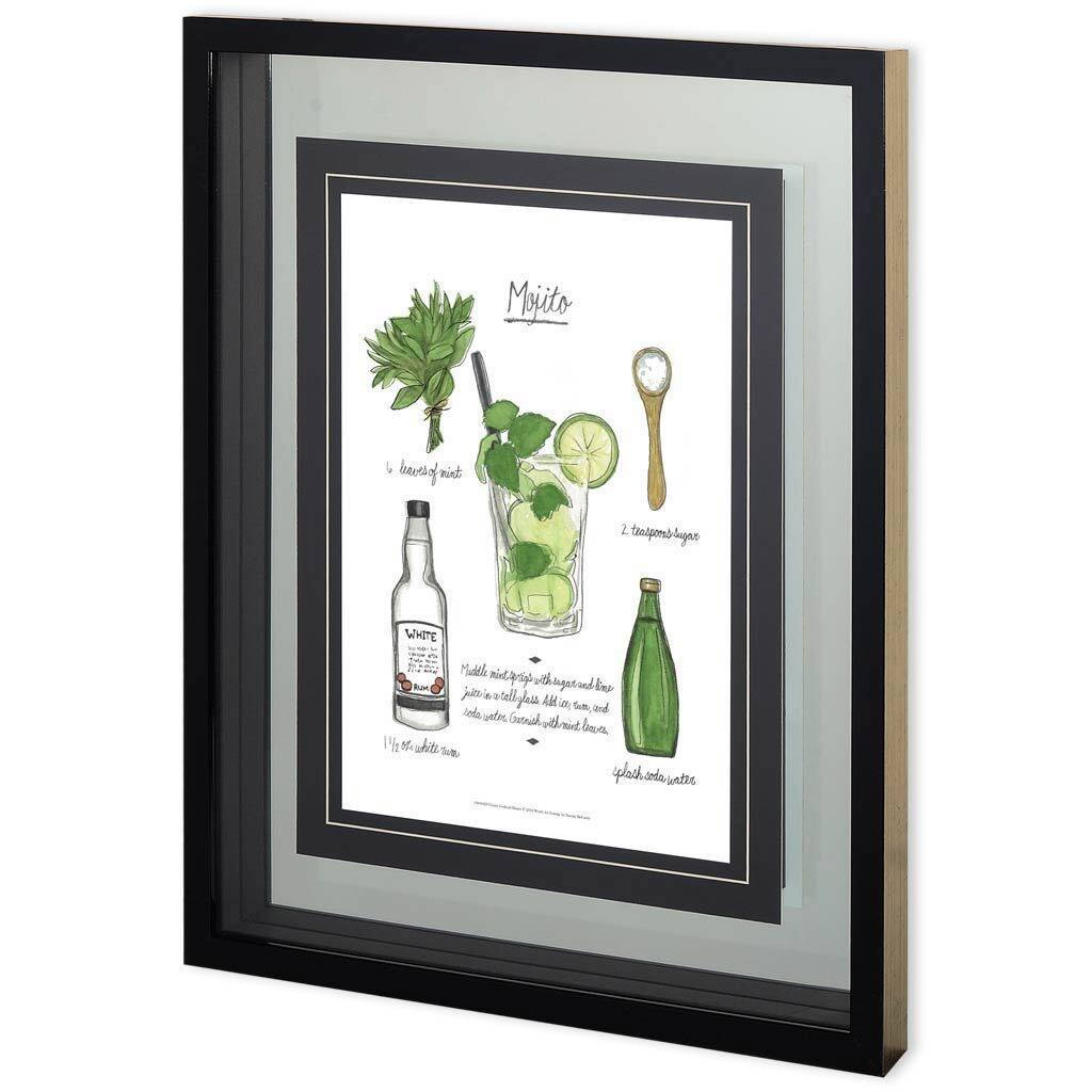Classic Cocktail - Mojito Framed Art Print
