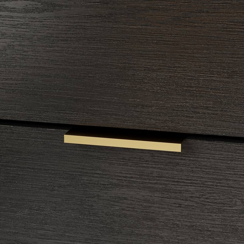 Timechee 3 Drawer 29.7'' H Storage Chest Black Dresser End Table