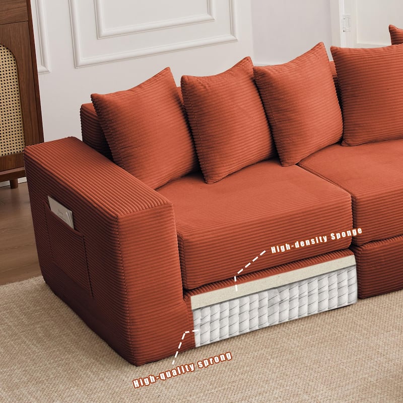10-in-1 Convertible Sofa Sectional