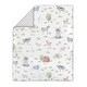 preview thumbnail 3 of 4, Sweet Jojo Designs Farm Animals Boy Girl Gender Neutral Unisex 3p Mini Crib Bedding Set Watercolor Farmhouse Horse Cow Pig Sheep