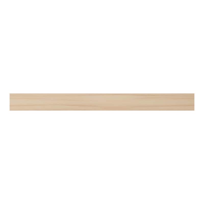 WM100: 11/16-in D x 11/16-in W x 96-in L Americraft Solid Hardwood Stain Grade Cove Moulding