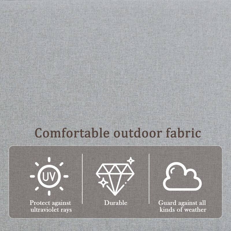 Patio Teak Wood Outdoor Arm Chair with Cushion