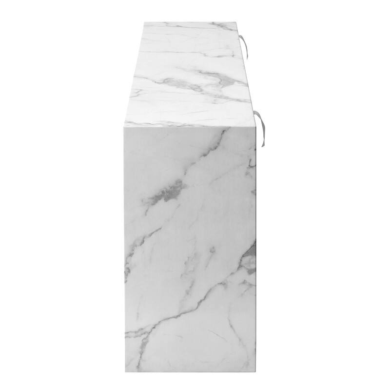 43" Marble Console Table