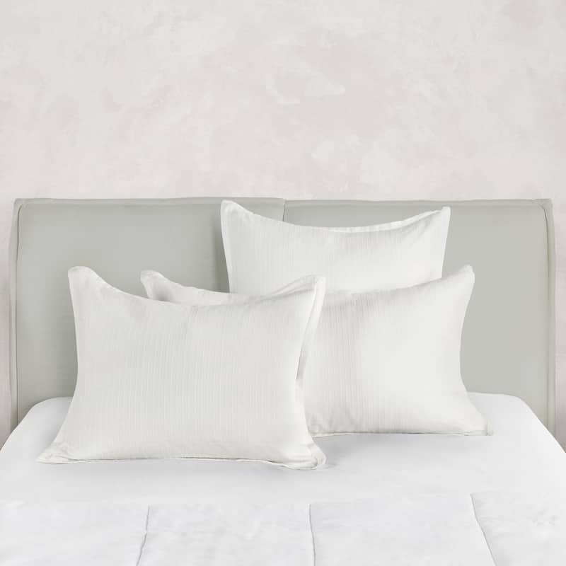 Villa by Classic Home Karina 100% Cotton White Sham