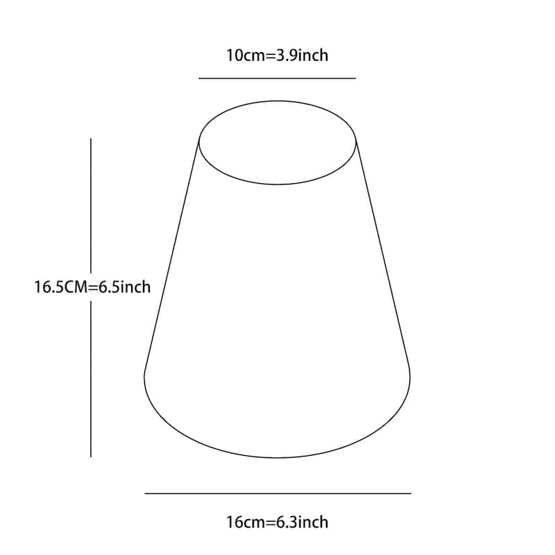 Single Fabric Shade for Chandelier