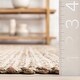 preview thumbnail 14 of 18, Home Conservatory Gravel Handwoven Jute Area Rug