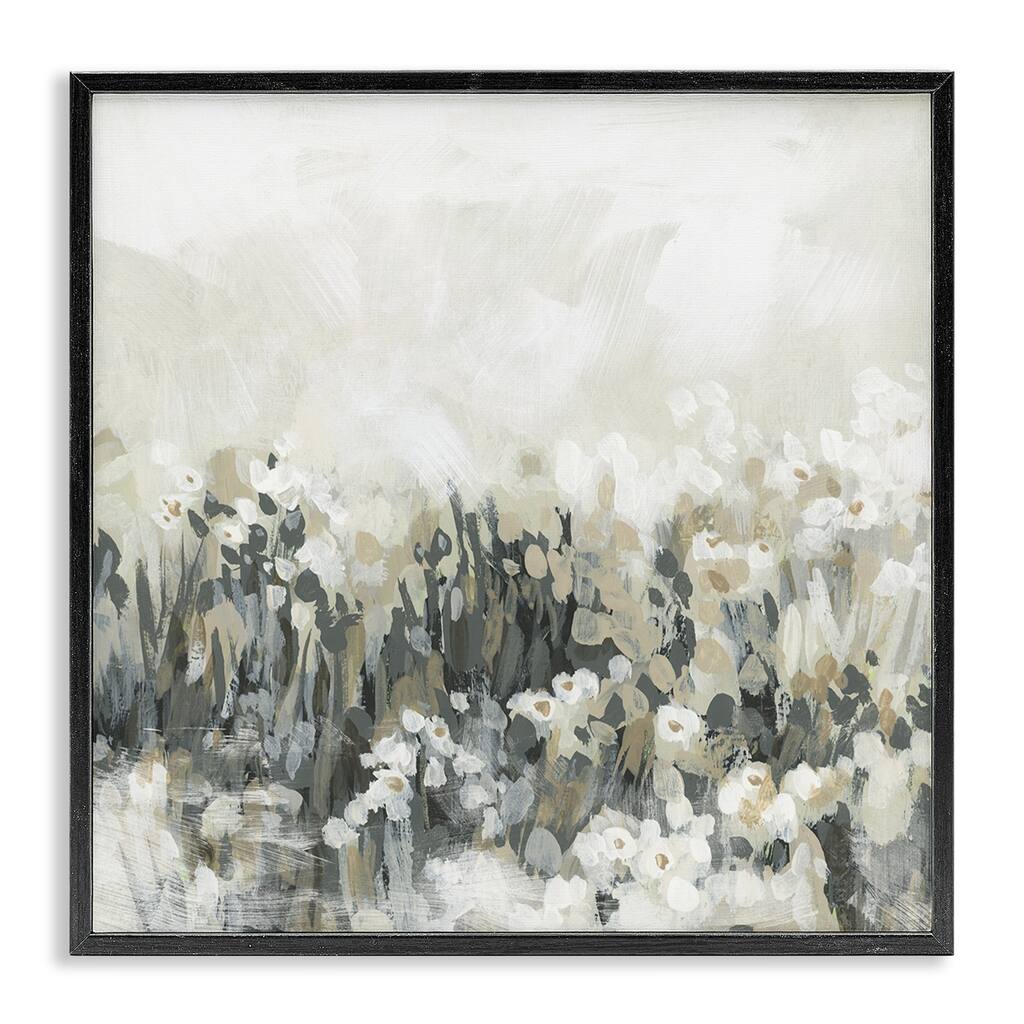 Stupell Grey & Beige Landscape Framed Giclee Art Design By June Erica Vess