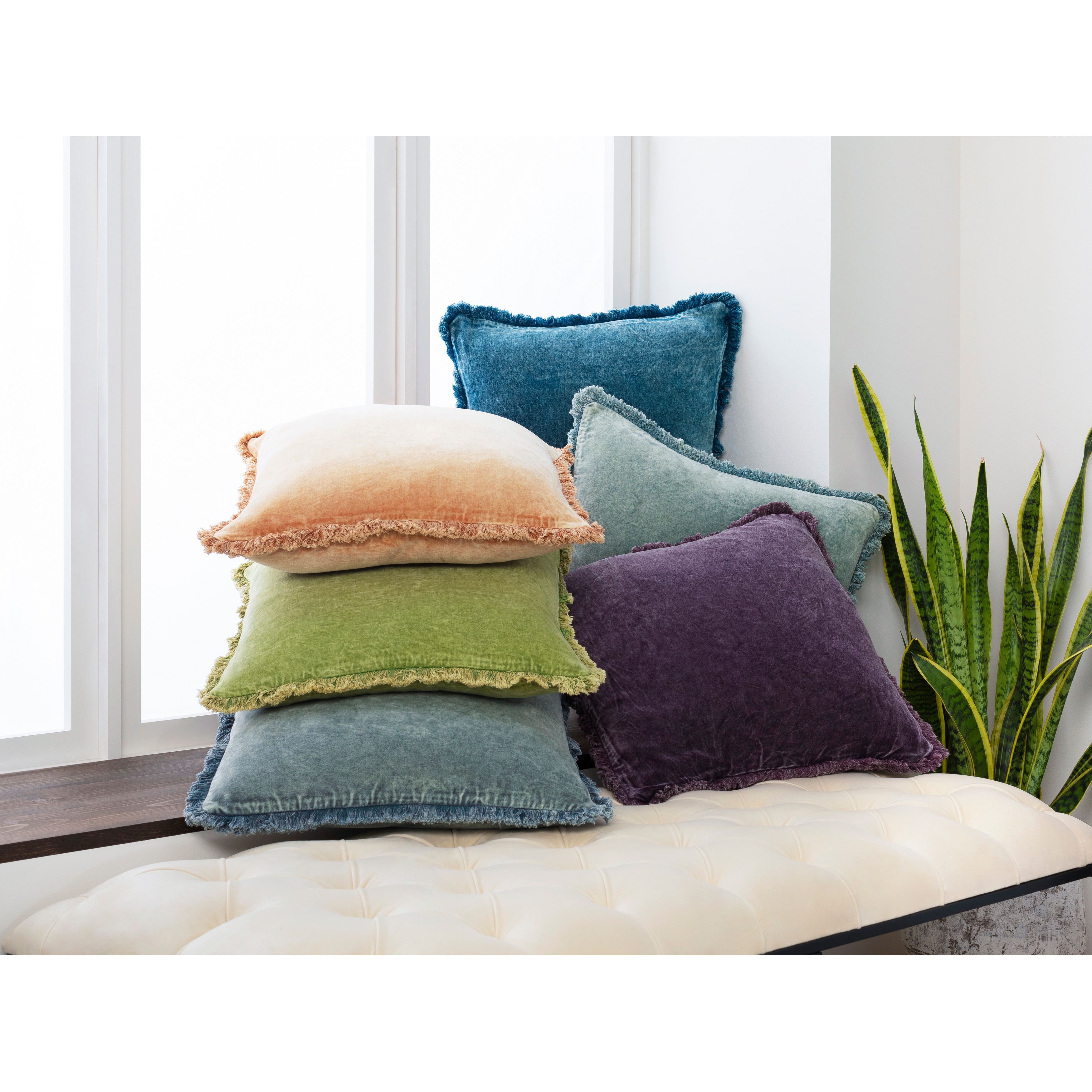 Top cotton velvet pillows Outlet
