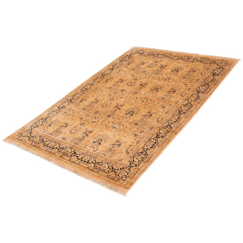 ECARPETGALLERY Hand-knotted Pako Persian 18 Of 20 Coral Wool Rug - 6'0 x 9'0