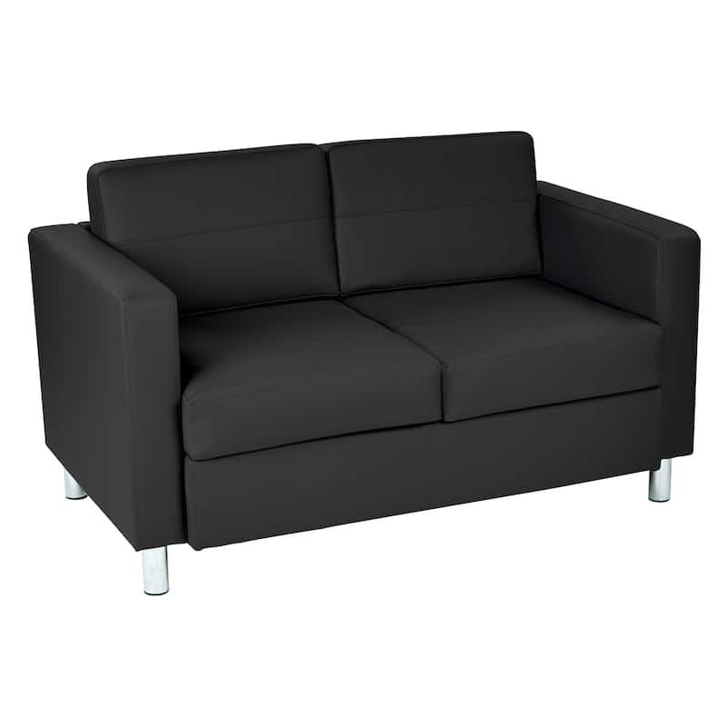 Porch & Den Wade LoveSeat - Black