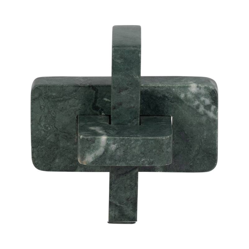 Sagebrook Home Dimora Green Marble Knots, Ideal Home Accent