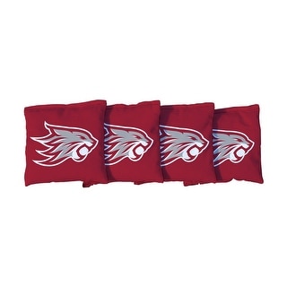Chico State Wildcats Red Cornhole Bags