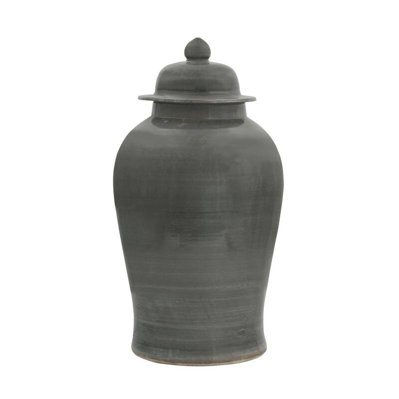 Iron Gray Temple Jar Medium