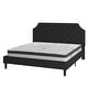 preview thumbnail 89 of 121, Tufted Platform Bed with 10 Inch Pocket Spring Mattress