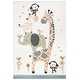 preview thumbnail 6 of 32, SAFAVIEH Carousel Kids Brandusa Animal Rug