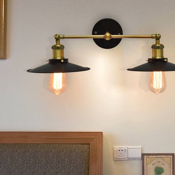 Shop Costway Vintage Industrial Simplicity Edison Wall Mount Light