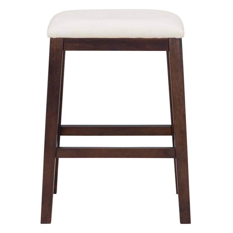5-Pc Faux Marble Dining Set with 4 Upholstered Chairs and Storage, Walnut