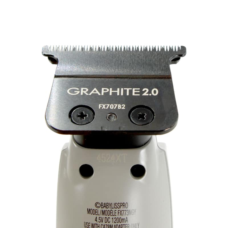 BaByliss Pro LITHIUMFX+ Limited Edition Cordless Lithium Ergonomic Trimmer (Grey) FX773NGY - Grey