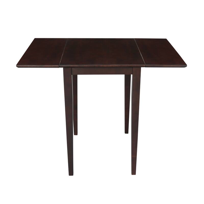 International Concepts Small Drop Leaf Shaker Style Dining Table
