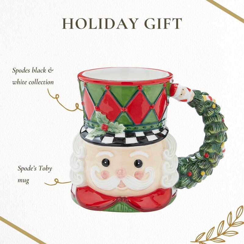 Spode Nutcracker Toby Mug - 23 oz