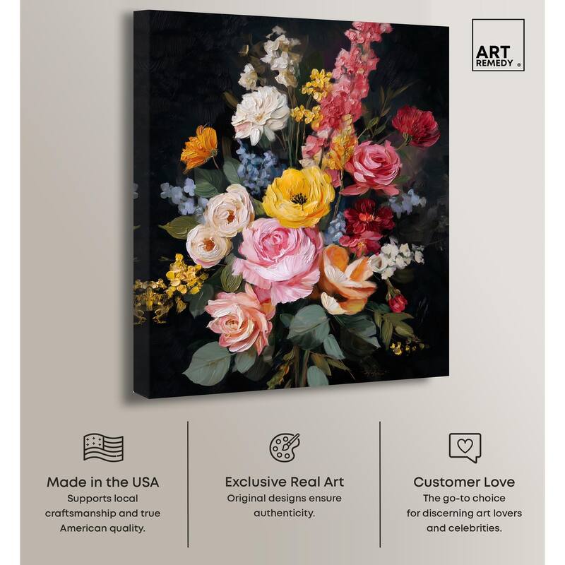 Garden Richness II Canvas by Art Remedy, Gallery Wrapped