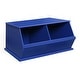 preview thumbnail 21 of 38, Badger Basket Two Bin Stackable Storage Cubby