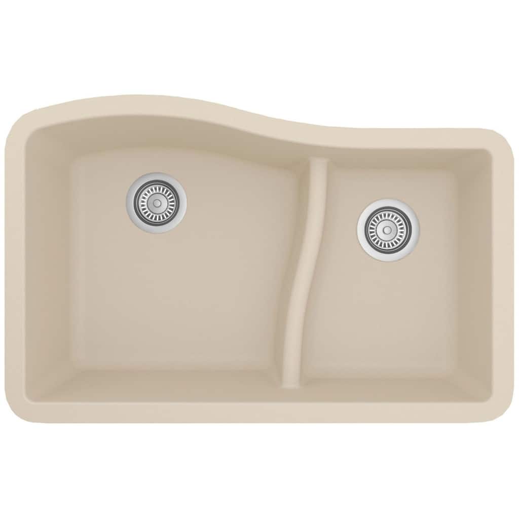 Karran USA QU-630 Quartz QU 32" Undermount Double Basin Quartz