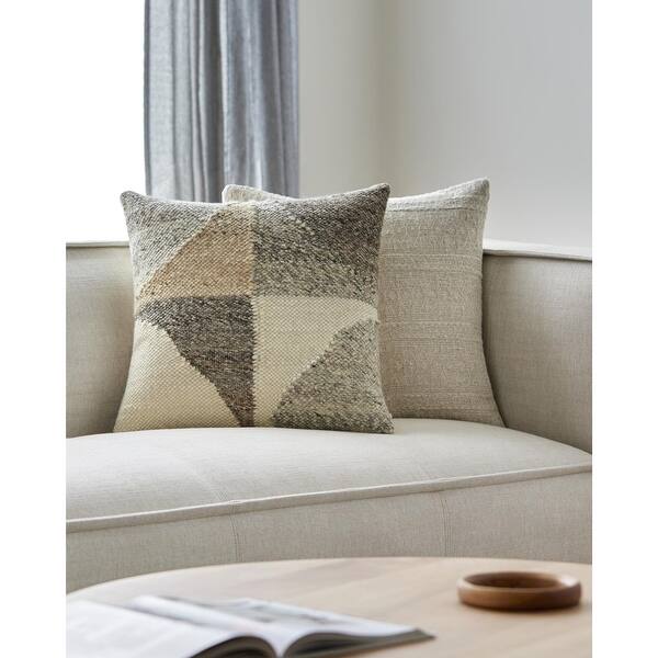 Gallery Detail: Regan Modern Contemporary Textured Accent Pillow
