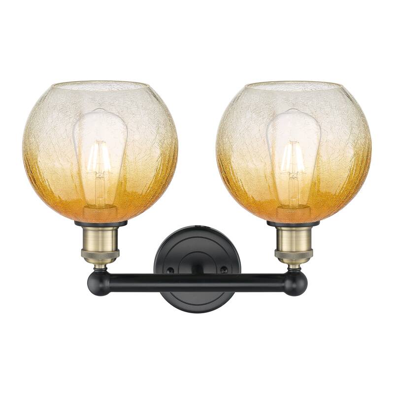 Innovations Lighting Endless Possibilities Edison - Brookhaven Globe - 2 Light 17" Bath Vanity Light