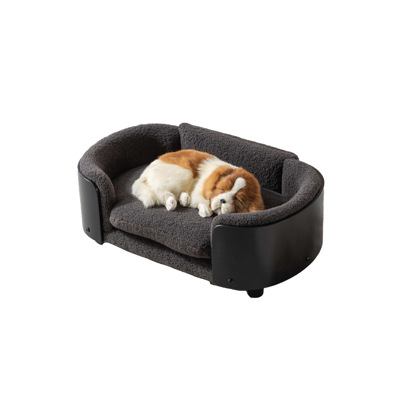 Elevated Dog Bed, Pet Sofa With Removable And Washable Cushion